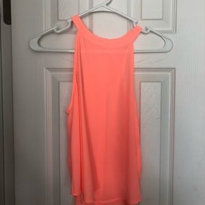 Orange Blouse Tank Top